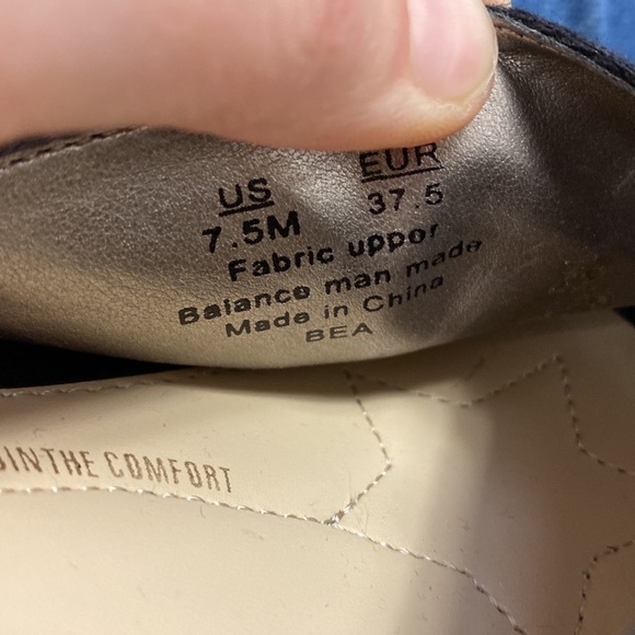 Circus Sam Edelman Black Espadrille Wedge Sandals Size 7.5 - Picture 3 of 13